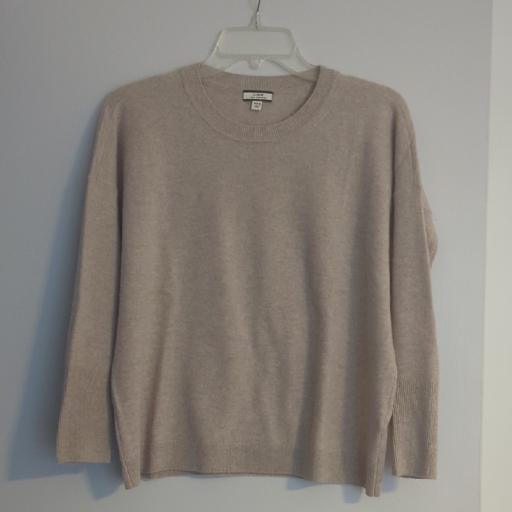 J. Crew Boyfriend Crewneck Cashmere Sweater